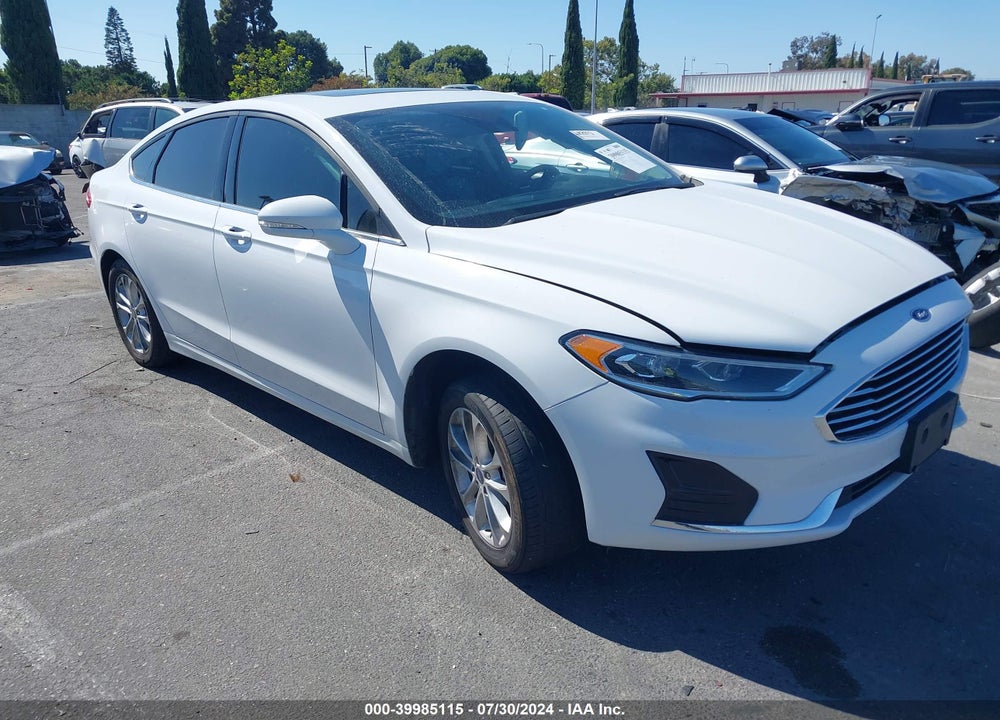 2020 FORD FUSION HYBRID SEL VIN: 3FA6P0MU0LR247838