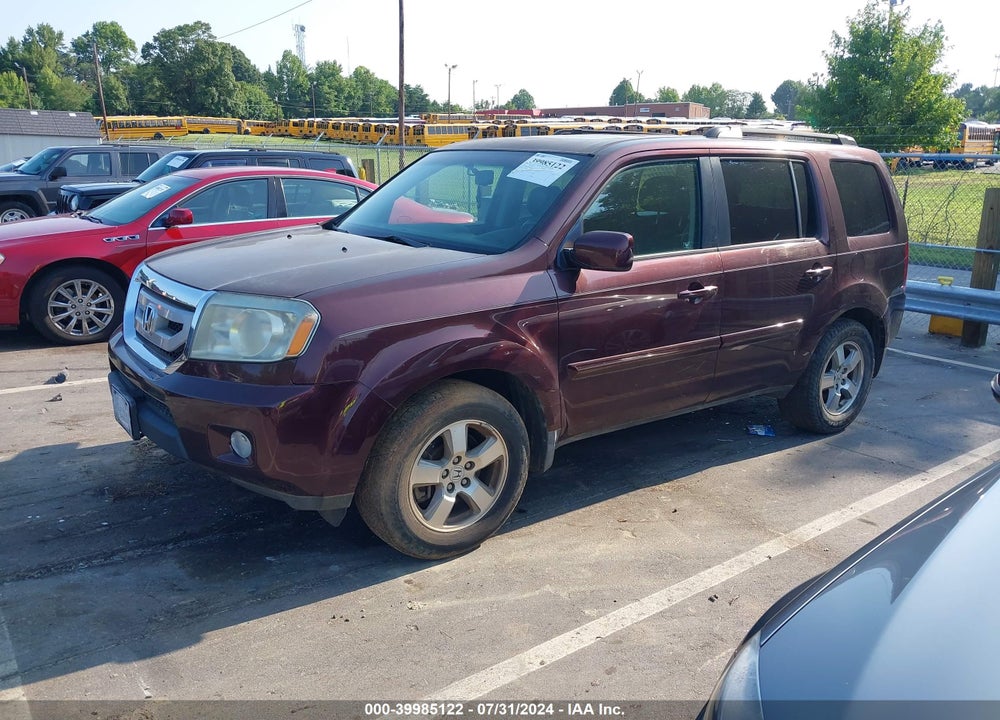 2010 HONDA PILOT EX-L VIN: 5FNYF4H60AB020348