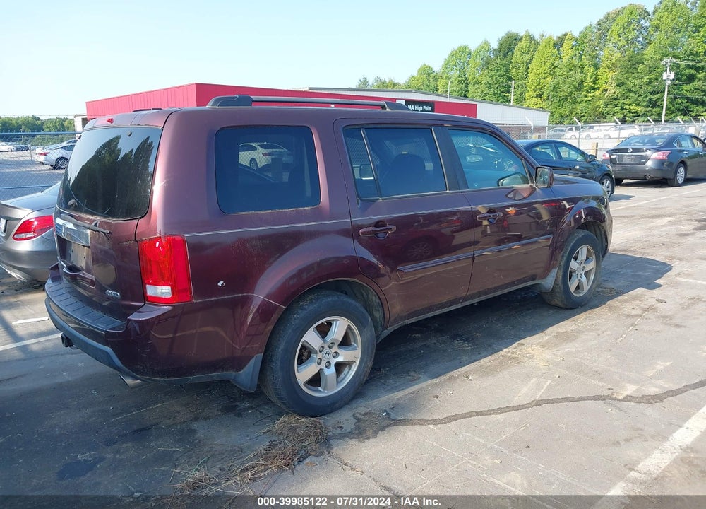 2010 HONDA PILOT EX-L VIN: 5FNYF4H60AB020348