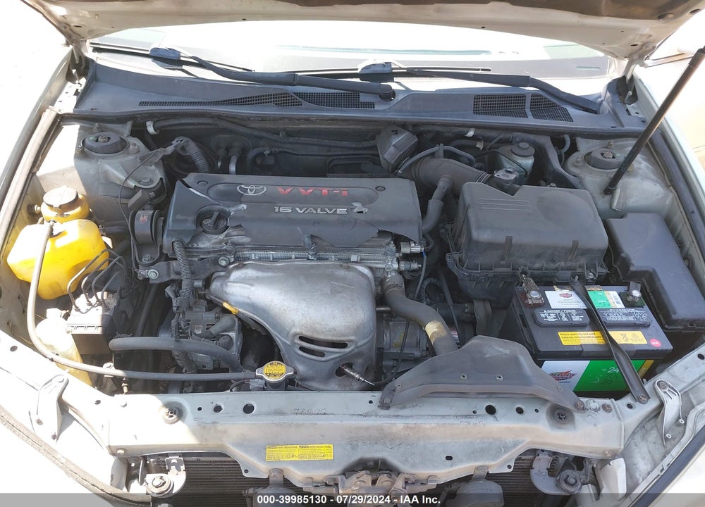 2002 TOYOTA CAMRY XLE VIN: JTDBE30K620108655
