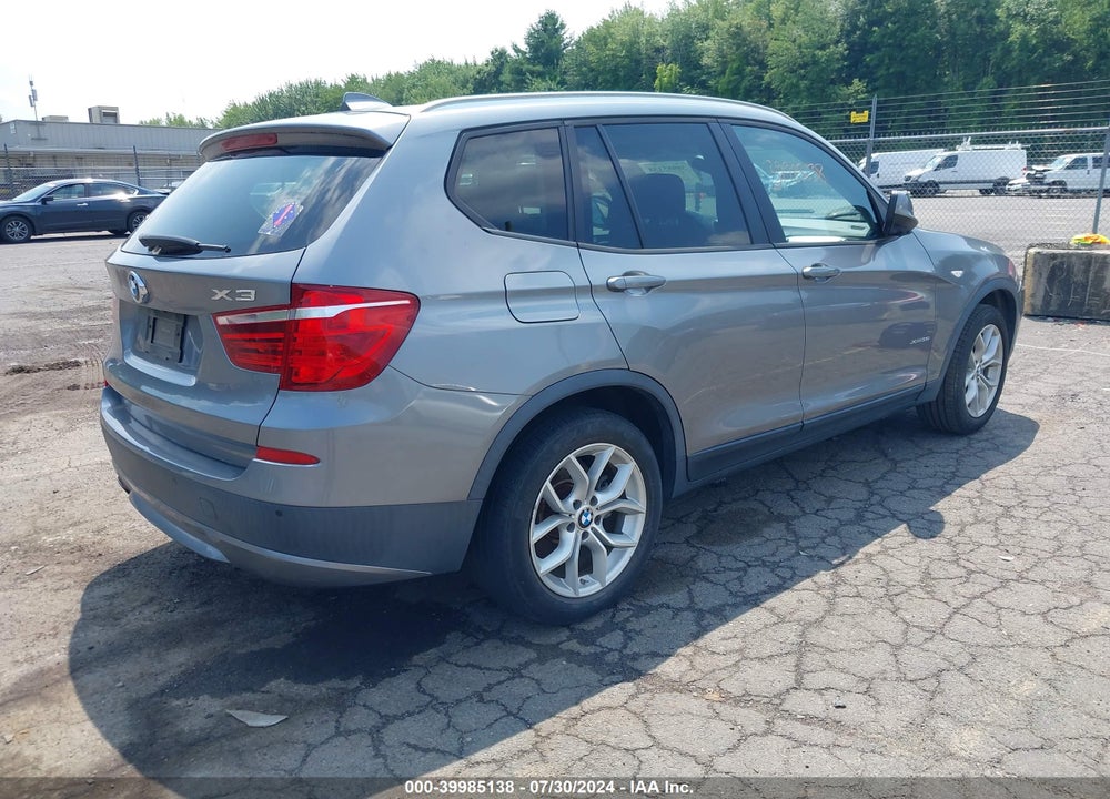 2013 BMW X3 XDRIVE35I VIN: 5UXWX7C50DL981715