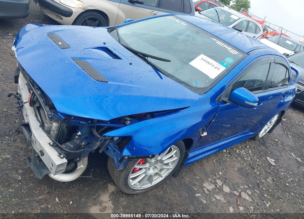 2015 MITSUBISHI LANCER EVOLUTION GSR VIN: JA32W8FV0FU020757