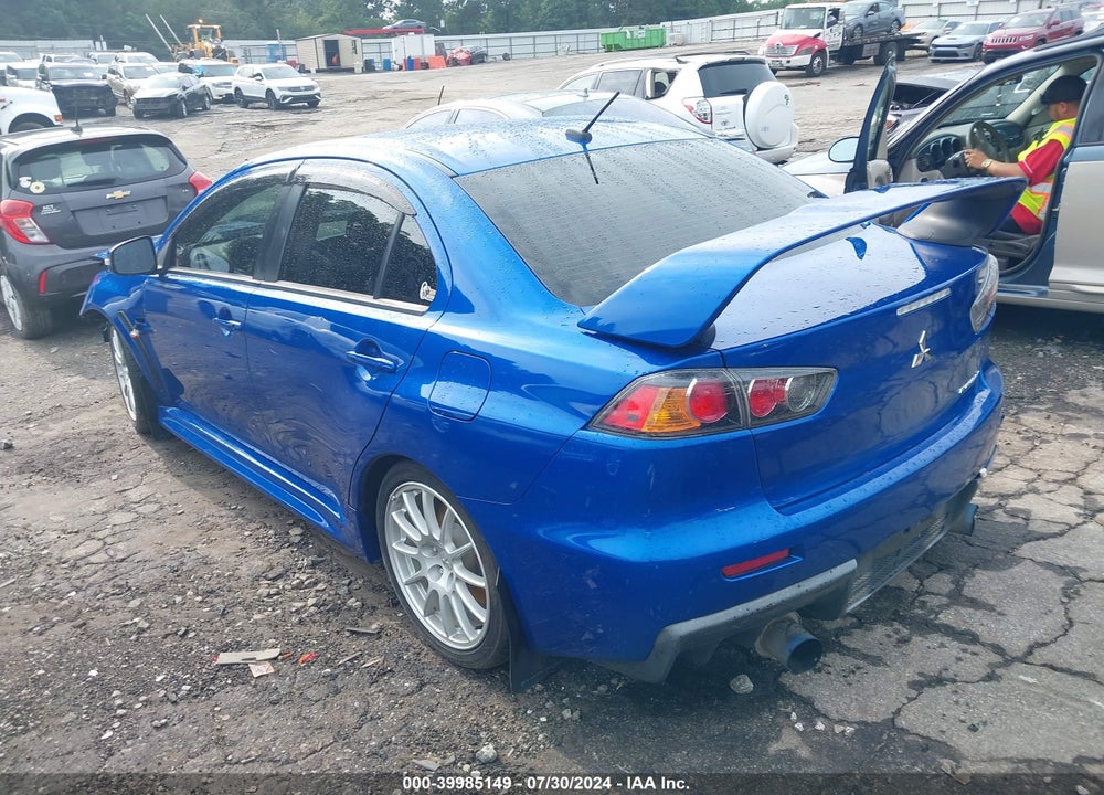 2015 MITSUBISHI LANCER EVOLUTION GSR VIN: JA32W8FV0FU020757