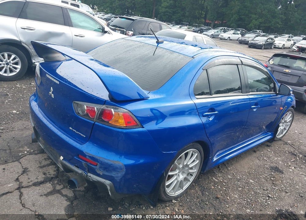 2015 MITSUBISHI LANCER EVOLUTION GSR VIN: JA32W8FV0FU020757