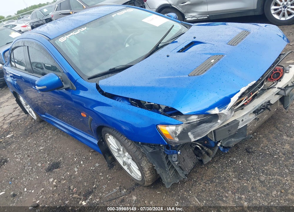 2015 MITSUBISHI LANCER EVOLUTION GSR VIN: JA32W8FV0FU020757