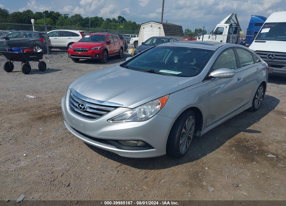 2014 HYUNDAI SONATA SE VIN: 5NPEC4AC0EH831196