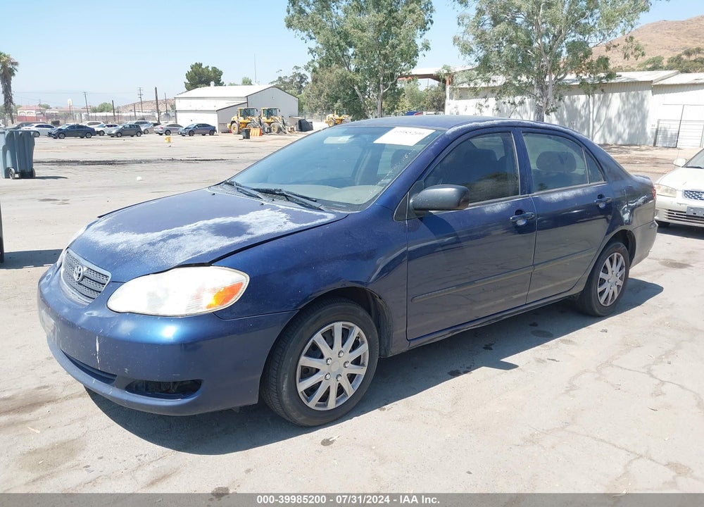 2008 TOYOTA COROLLA CE VIN: 1NXBR32E48Z045600