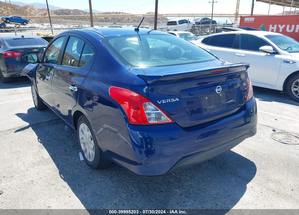 2019 NISSAN VERSA 1.6 SV VIN: 3N1CN7AP6KL841509