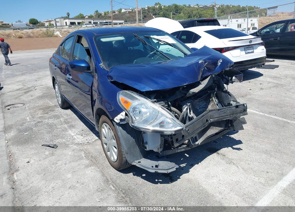 2019 NISSAN VERSA 1.6 SV VIN: 3N1CN7AP6KL841509