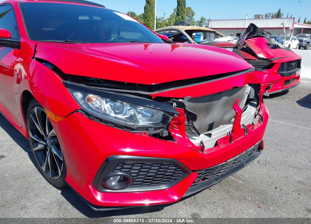 2018 HONDA CIVIC SI VIN: 2HGFC3A58JH753223