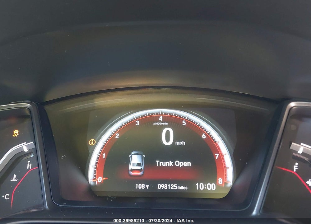 2018 HONDA CIVIC SI VIN: 2HGFC3A58JH753223