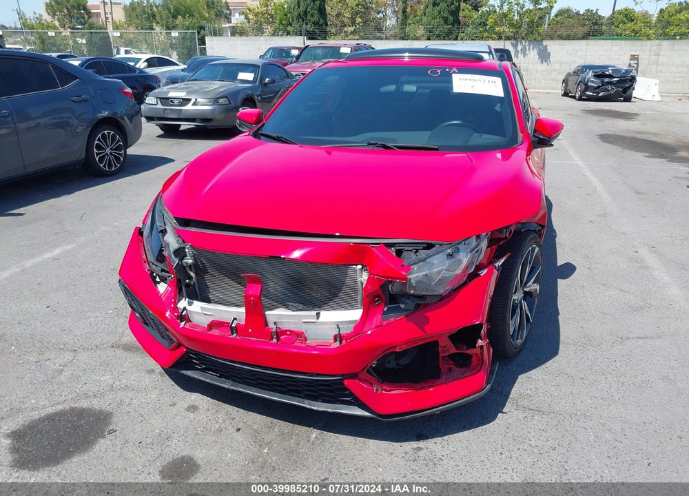 2018 HONDA CIVIC SI VIN: 2HGFC3A58JH753223