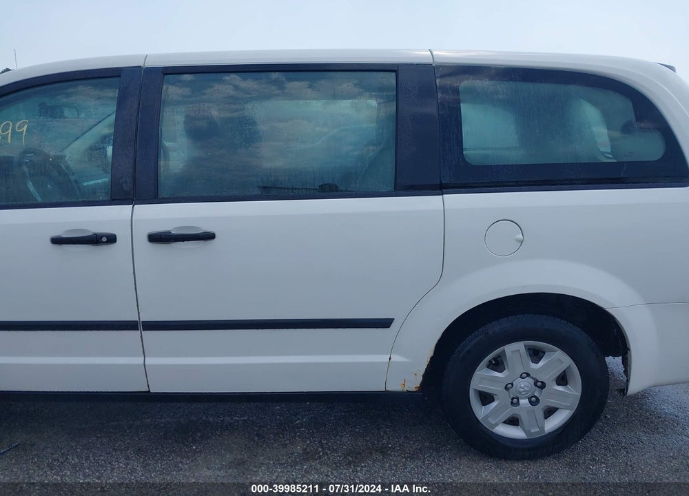 2010 DODGE GRAND CARAVAN C/V VIN: 2D4CN1AE4AR208682