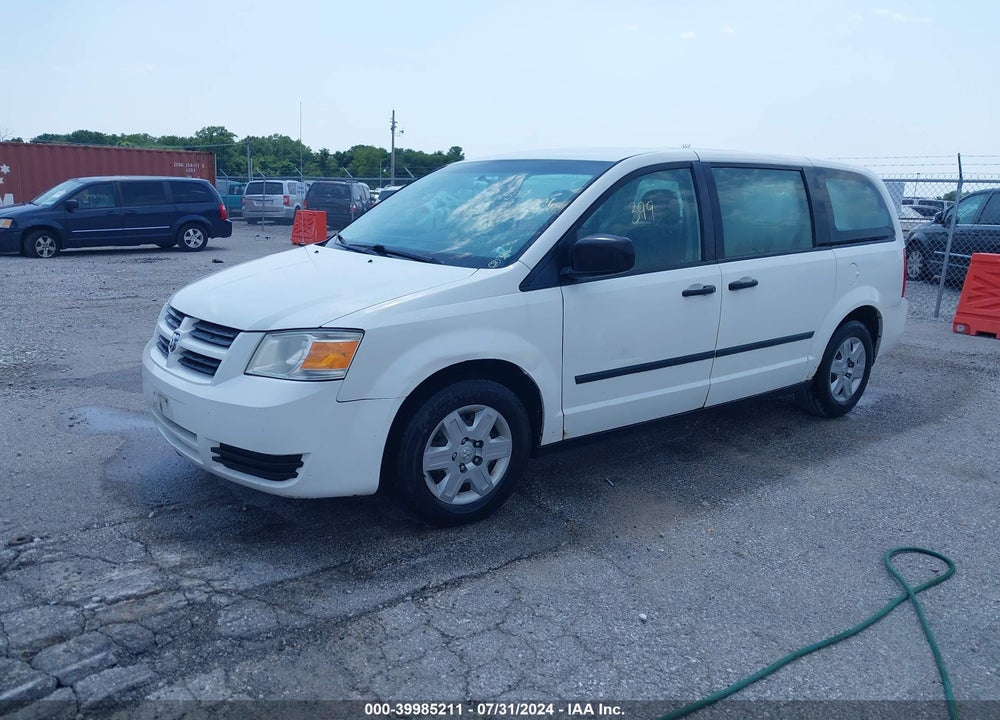 2010 DODGE GRAND CARAVAN C/V VIN: 2D4CN1AE4AR208682