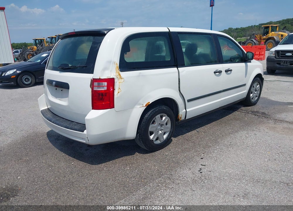 2010 DODGE GRAND CARAVAN C/V VIN: 2D4CN1AE4AR208682