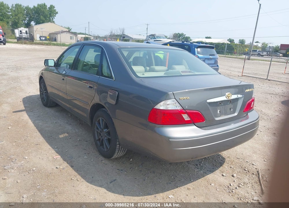 2004 TOYOTA AVALON XL/XLS VIN: 4T1BF28BX4U369418