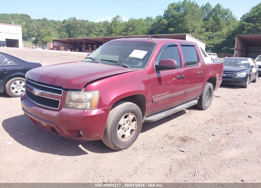 2008 CHEVROLET AVALANCHE 1500 LT VIN: 3GNFK12338G161118