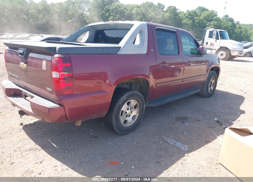 2008 CHEVROLET AVALANCHE 1500 LT VIN: 3GNFK12338G161118