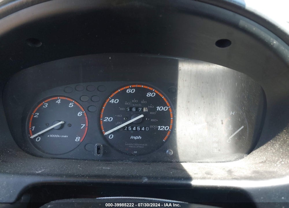 1998 HONDA CR-V EX VIN: JHLRD1863WC051996