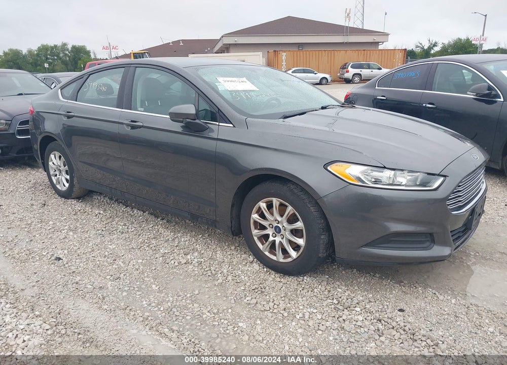 2016 FORD FUSION S VIN: 3FA6P0G72GR269609