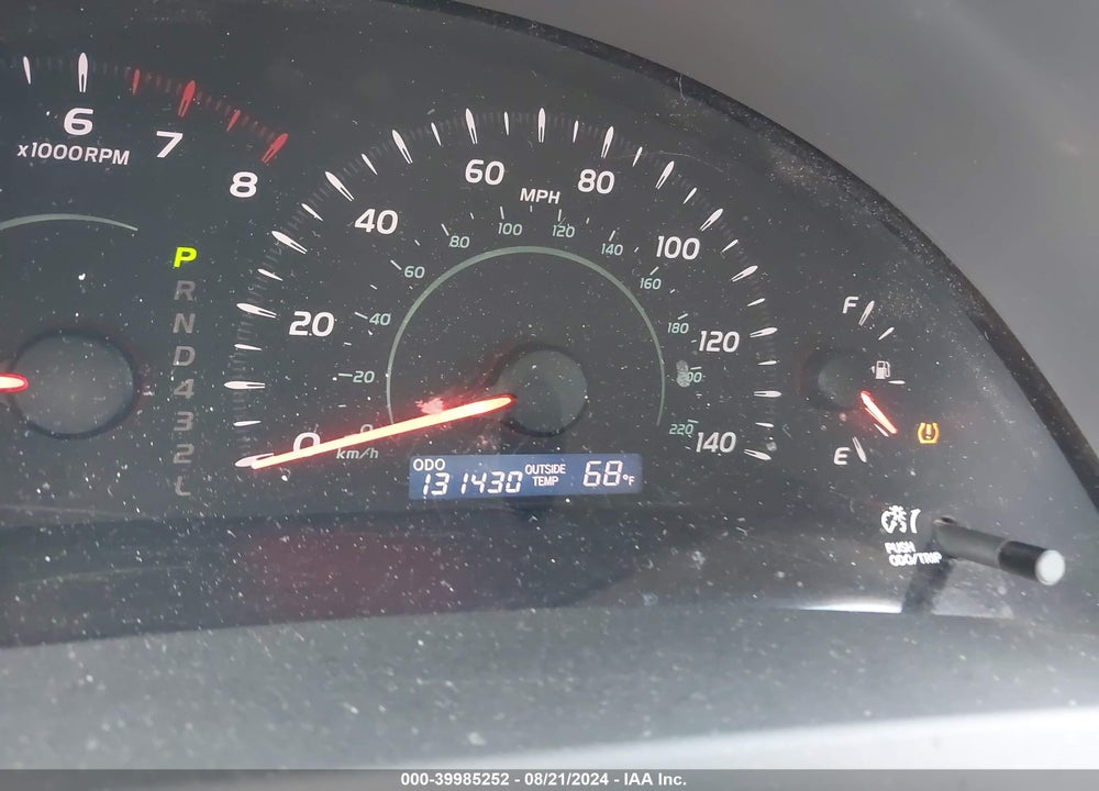 2008 TOYOTA CAMRY LE VIN: 4T1BE46K58U784329