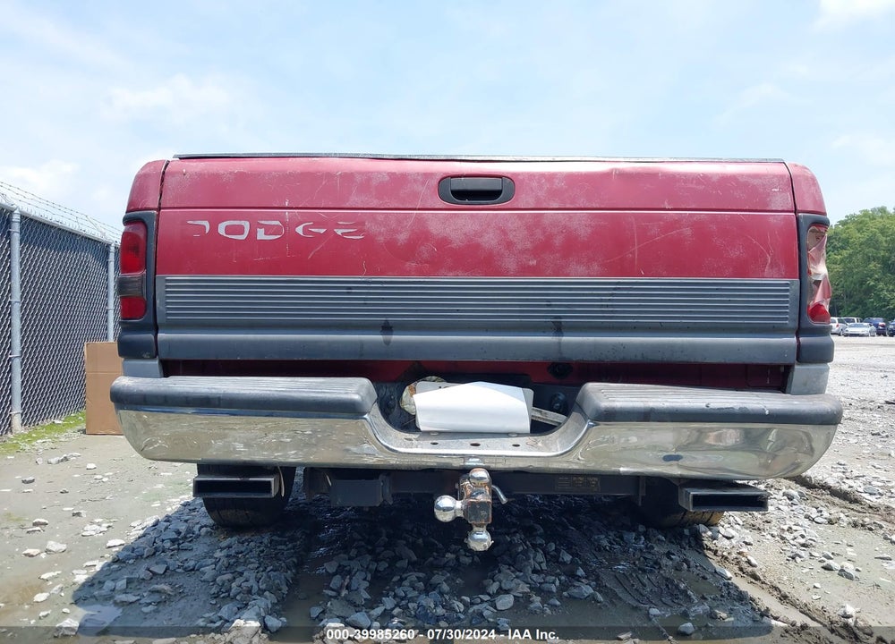 1999 DODGE RAM 1500 ST VIN: 3B7HC13Z9XG118449