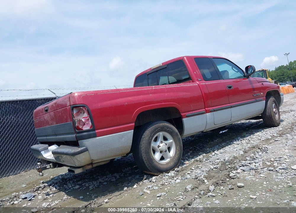 1999 DODGE RAM 1500 ST VIN: 3B7HC13Z9XG118449