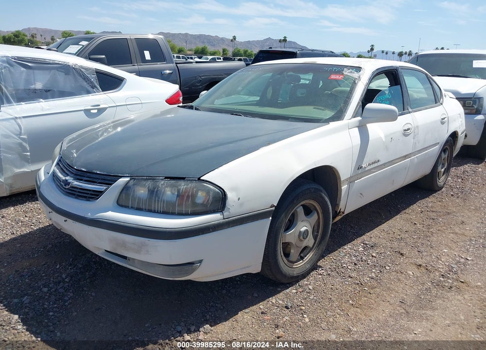 2002 CHEVROLET IMPALA LS VIN: 2G1WH55K629283273