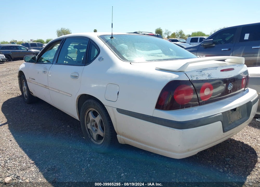 2002 CHEVROLET IMPALA LS VIN: 2G1WH55K629283273