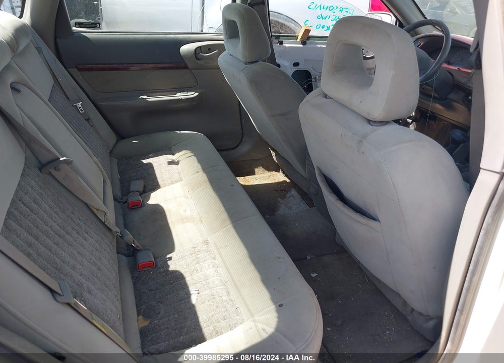 2002 CHEVROLET IMPALA LS VIN: 2G1WH55K629283273