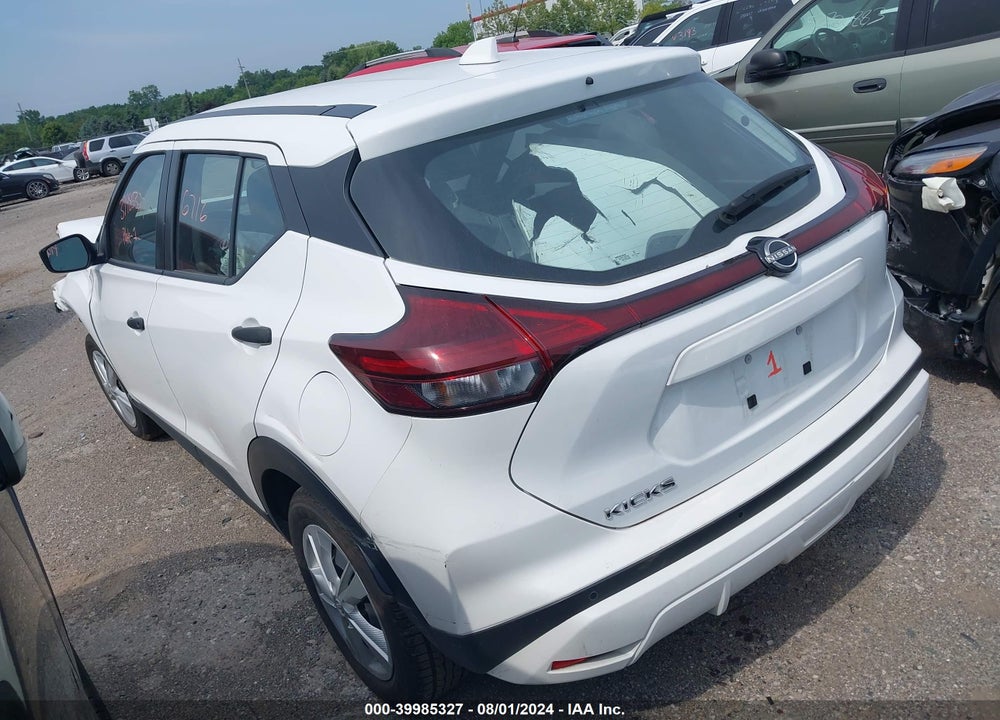 2022 NISSAN KICKS S XTRONIC CVT VIN: 3N1CP5BV2NL506716