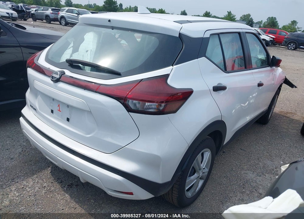 2022 NISSAN KICKS S XTRONIC CVT VIN: 3N1CP5BV2NL506716