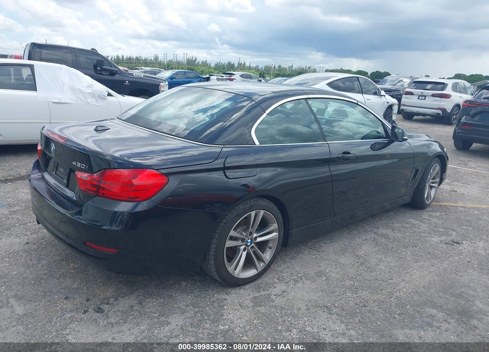 2017 BMW 430I VIN: WBA4U7C50H5H19463