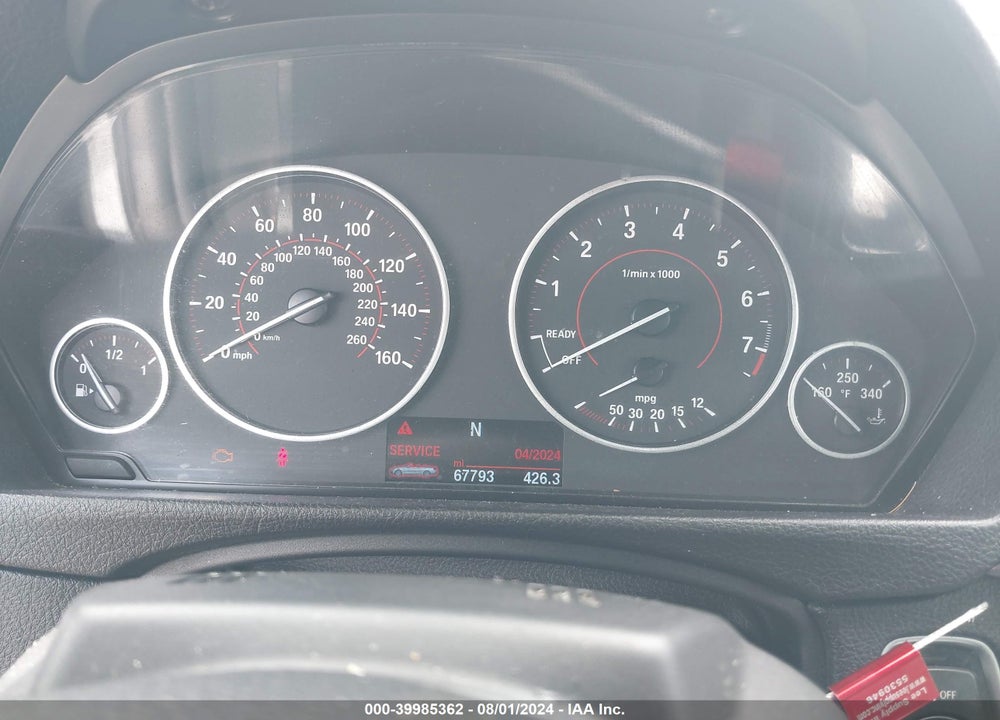 2017 BMW 430I VIN: WBA4U7C50H5H19463