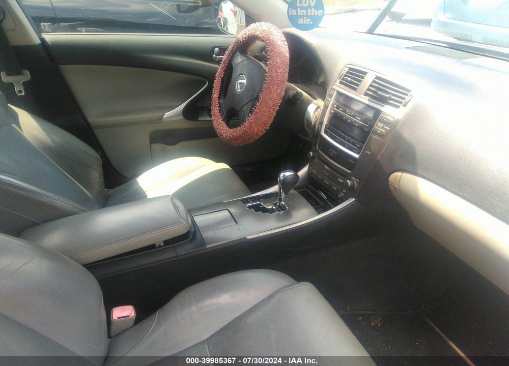 2006 LEXUS IS 250 VIN: JTHBK262065003398
