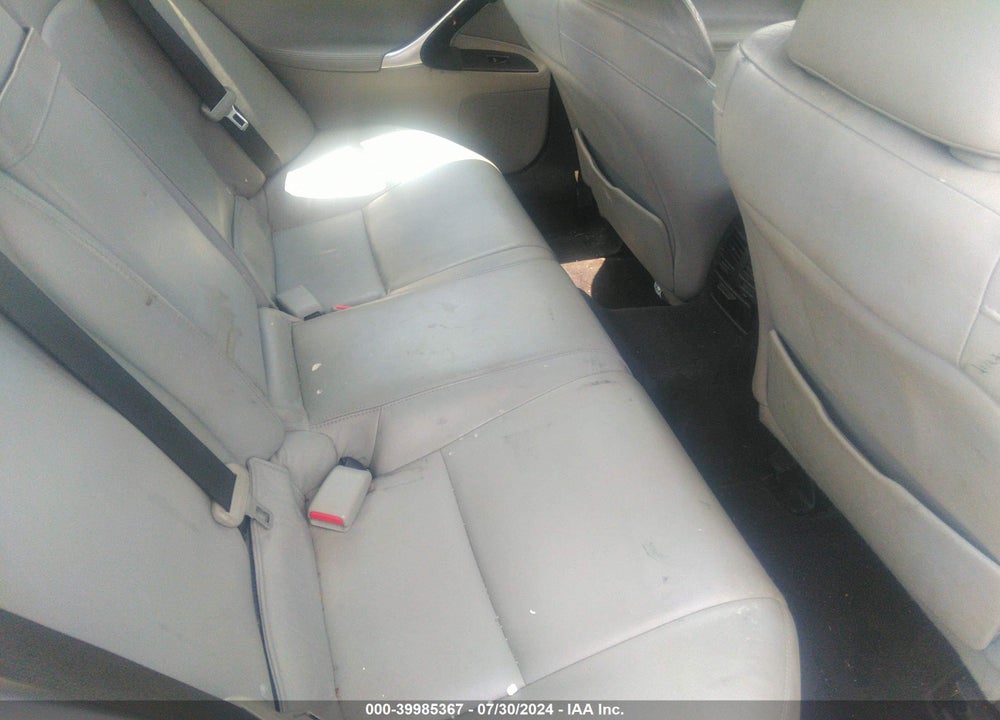 2006 LEXUS IS 250 VIN: JTHBK262065003398
