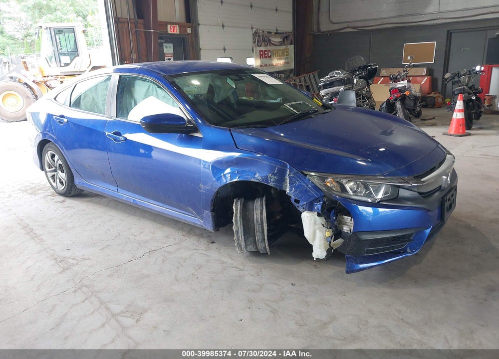2018 HONDA CIVIC LX VIN: 19XFC2F50JE006468