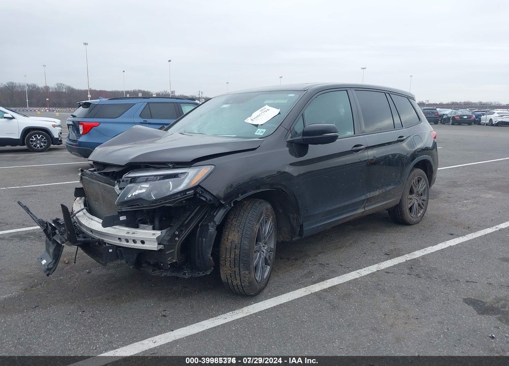 2020 HONDA PASSPORT AWD EX-L VIN: 5FNYF8H5XLB002392
