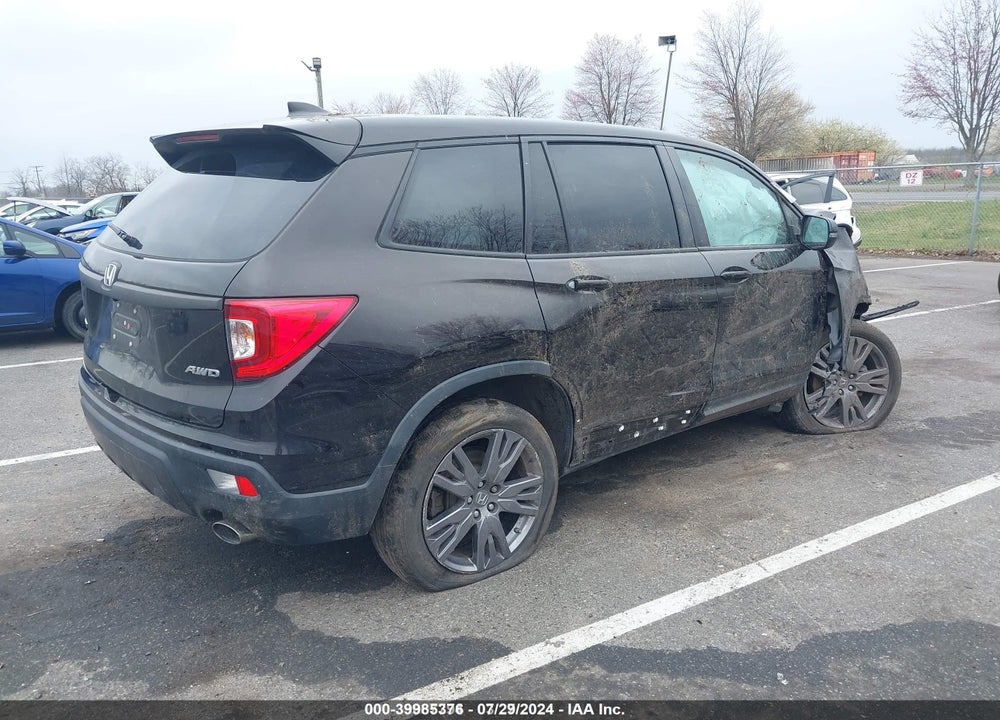 2020 HONDA PASSPORT AWD EX-L VIN: 5FNYF8H5XLB002392