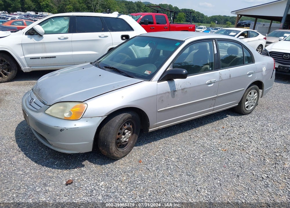 2003 HONDA CIVIC LX VIN: 1HGES15553L037091