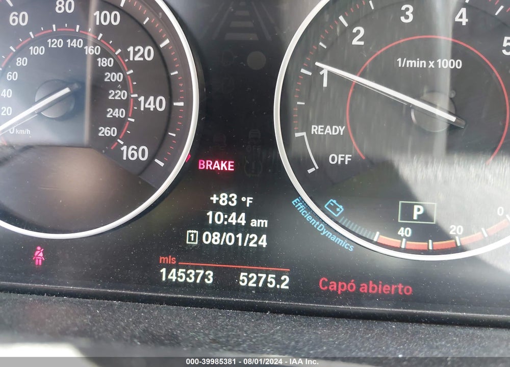 2013 BMW 335I VIN: WBA3A9G58DNP36254
