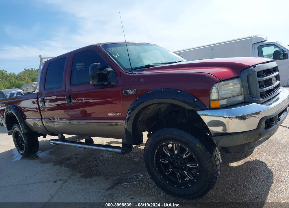 2004 FORD F 350 VIN: 1FTSW31P34EB78255