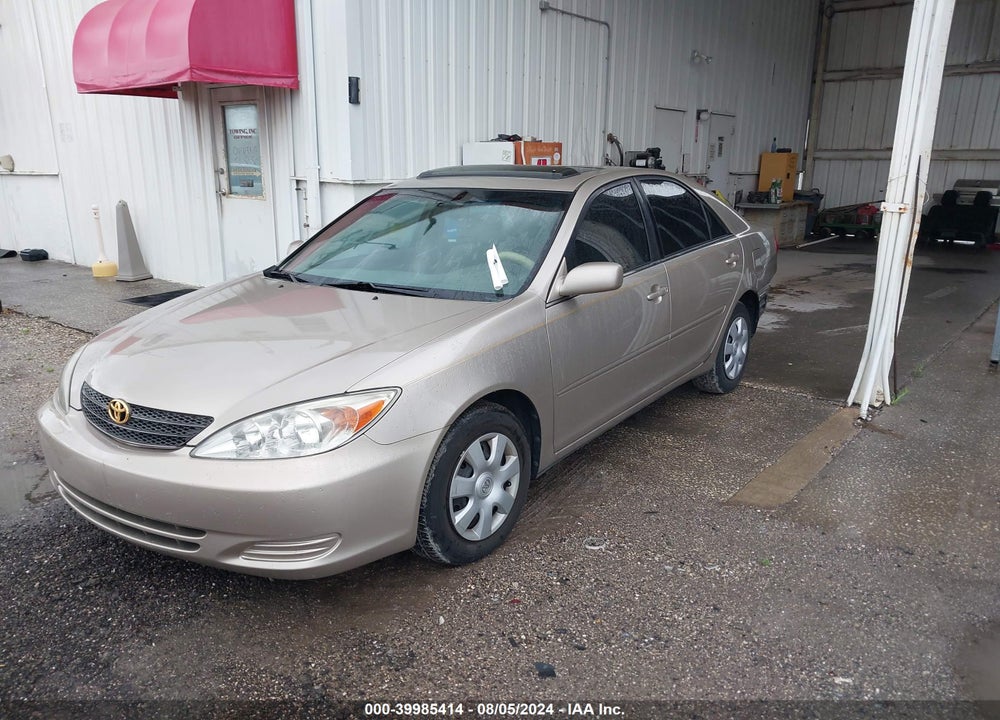 2002 TOYOTA CAMRY LE VIN: 4T1BE32K72U632480