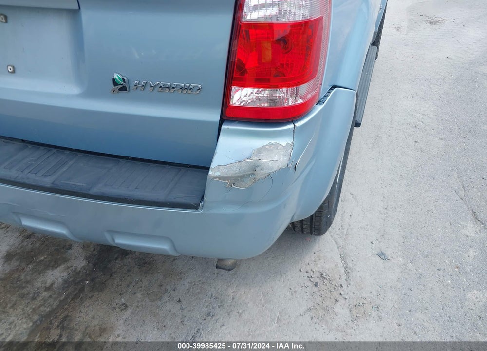 2009 FORD ESCAPE HYBRID LIMITED VIN: 1FMCU49369KB02342