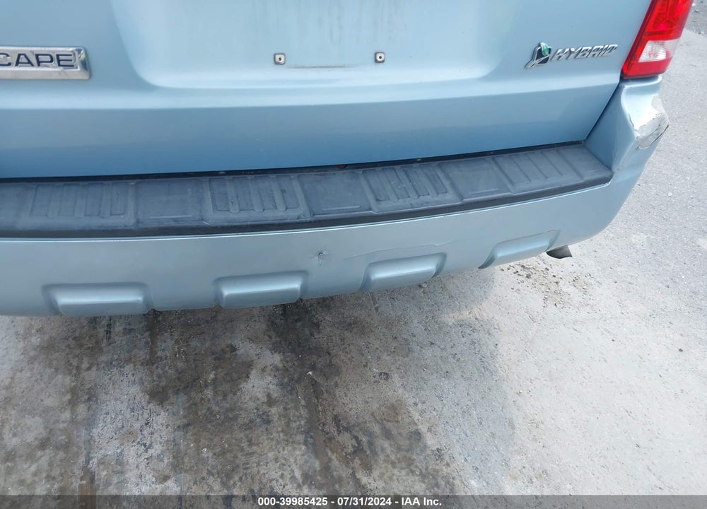 2009 FORD ESCAPE HYBRID LIMITED VIN: 1FMCU49369KB02342