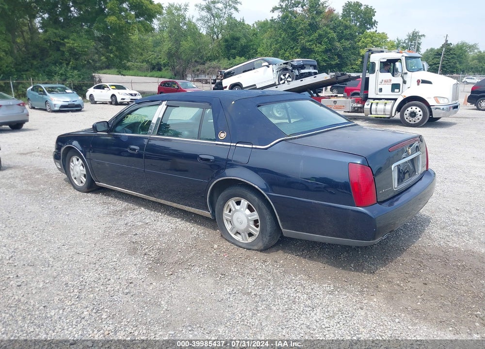 2003 CADILLAC DEVILLE STANDARD VIN: 1G6KD54Y43U292035