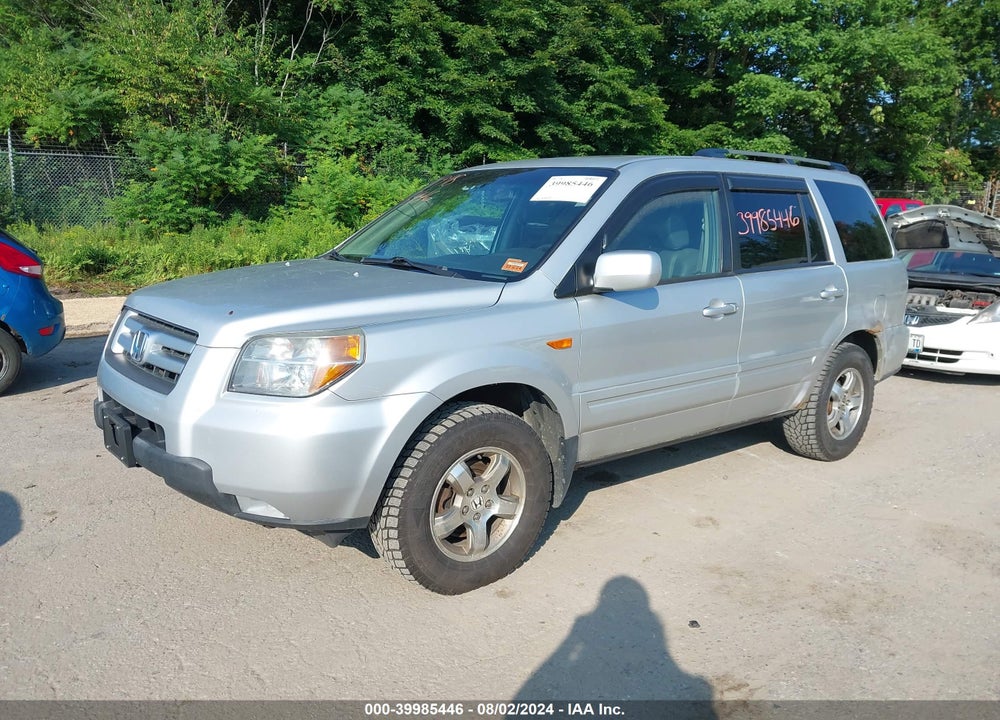 2006 HONDA PILOT EX-L VIN: 2HKYF18796H530195
