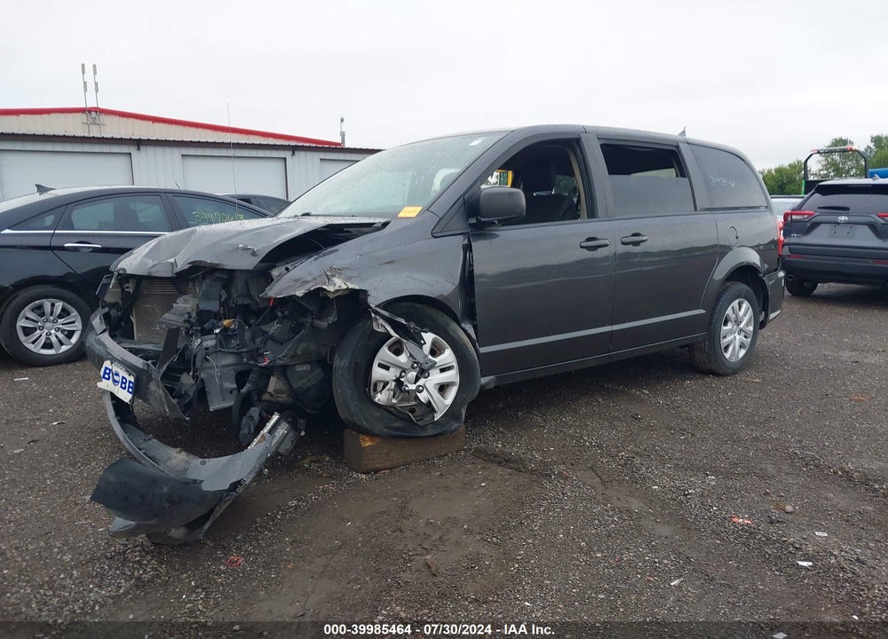 2018 DODGE GRAND CARAVAN SE VIN: 2C4RDGBG2JR176201