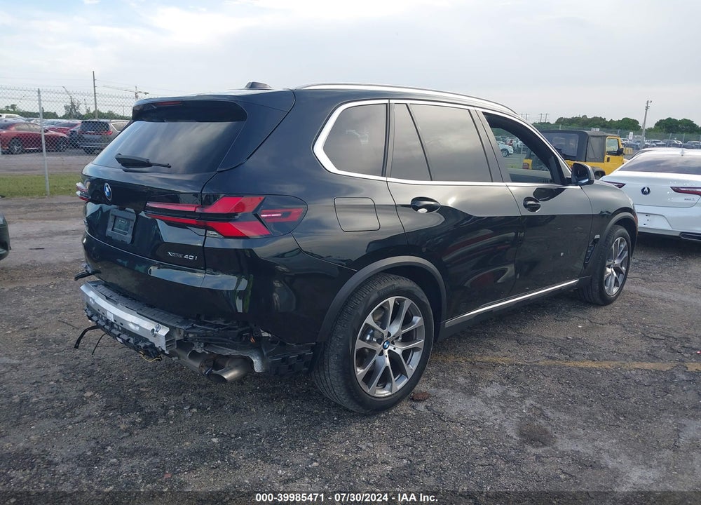 2024 BMW X5 XDRIVE40I VIN: 5UX23EU01R9U47807