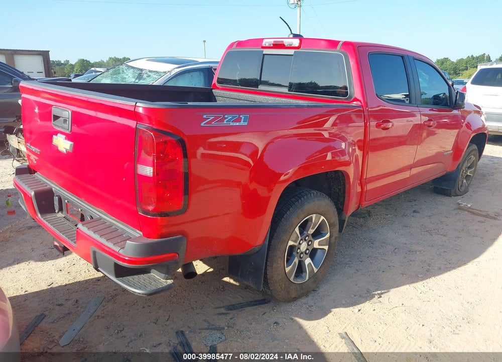 2016 CHEVROLET COLORADO Z71 VIN: 1GCGTDE36G1181786